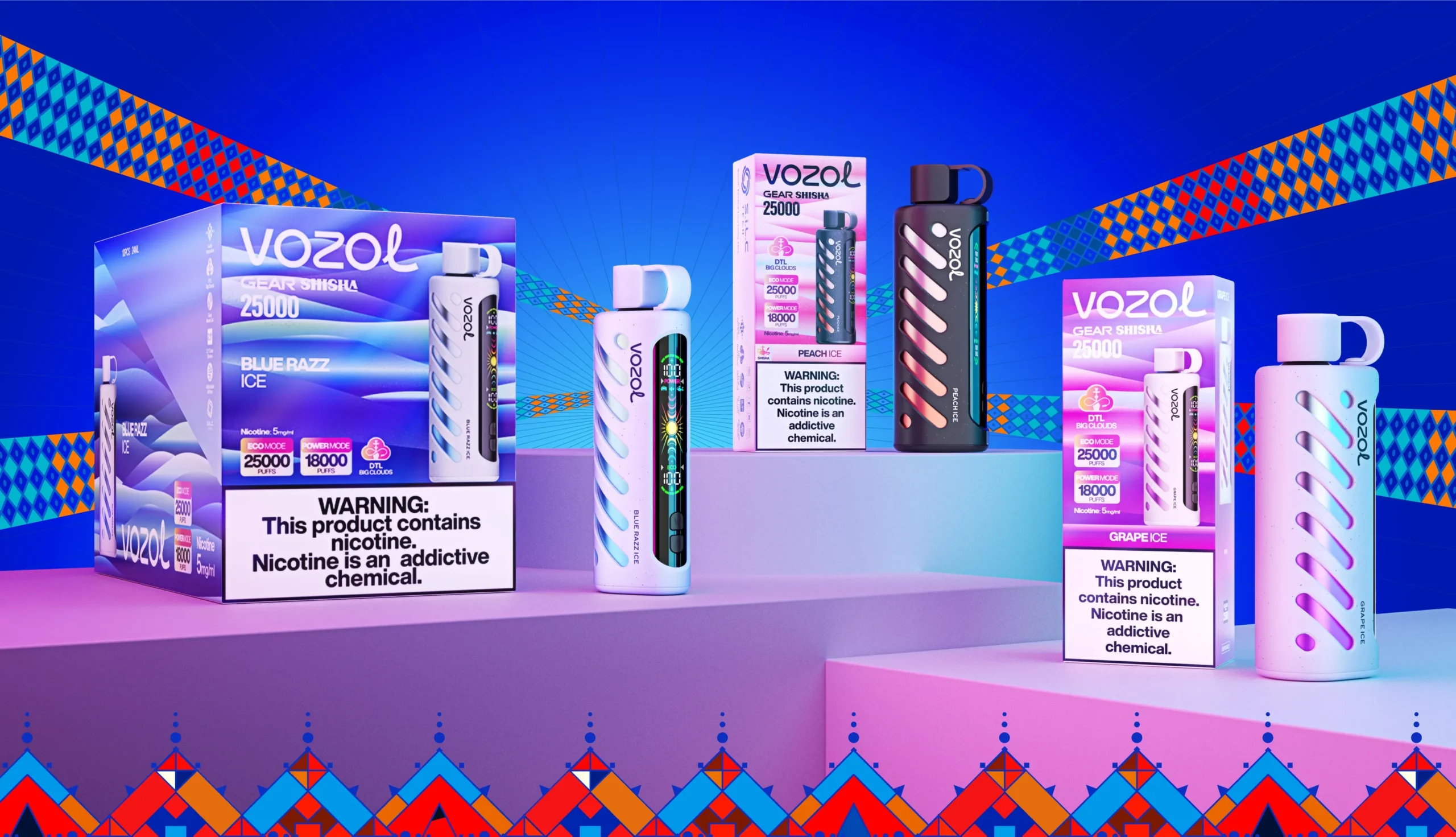 Vozol Gear Shisha 25K - Image 4